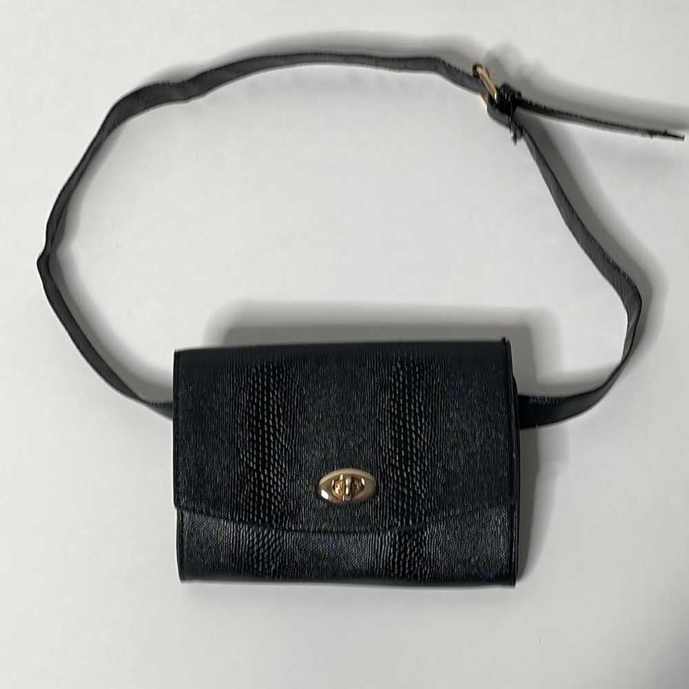 small belt bag.